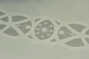 Handmade Madeira Embroidery Tablecloth